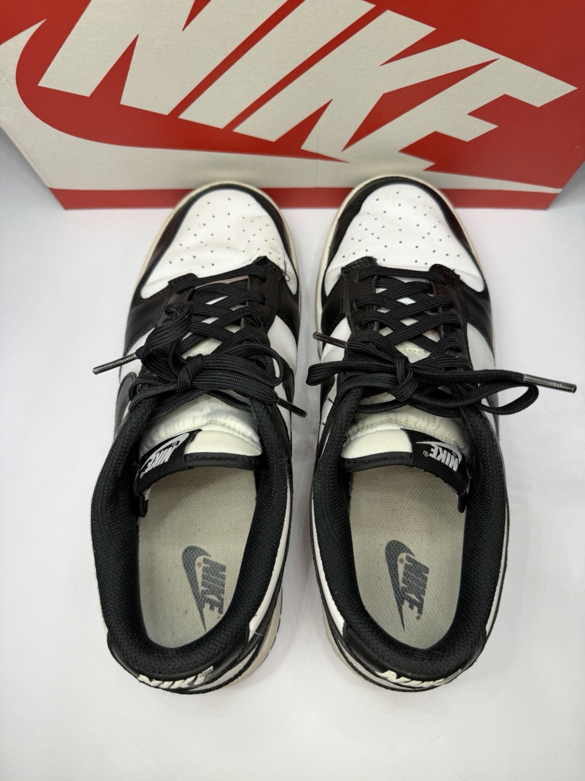 Nike Dunk Low Black White Panda Size 12 Womens (10.5 Mens) Sneakers DD1503-101