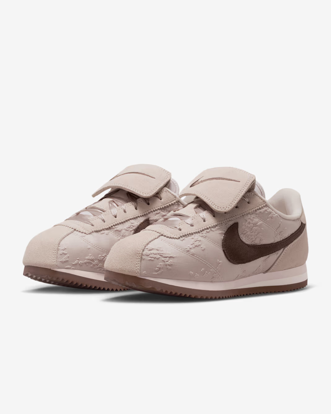IQ3624-667 Nike Cortez Textile Silt Red Phantom Light Chocolate (Women’s)
