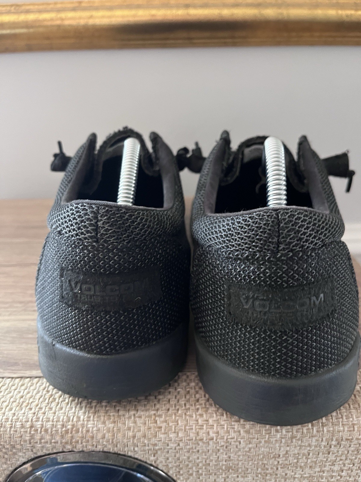 Volcom Chill grey fabric lightweight work shoe Mens 11 composite toe M1