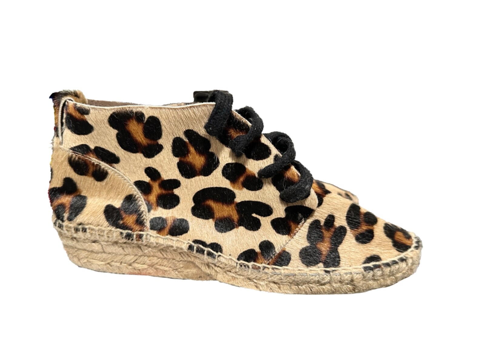 Bimba y Lola Pony-Style calfskin Espadrilles Made in Spain. Women’s
