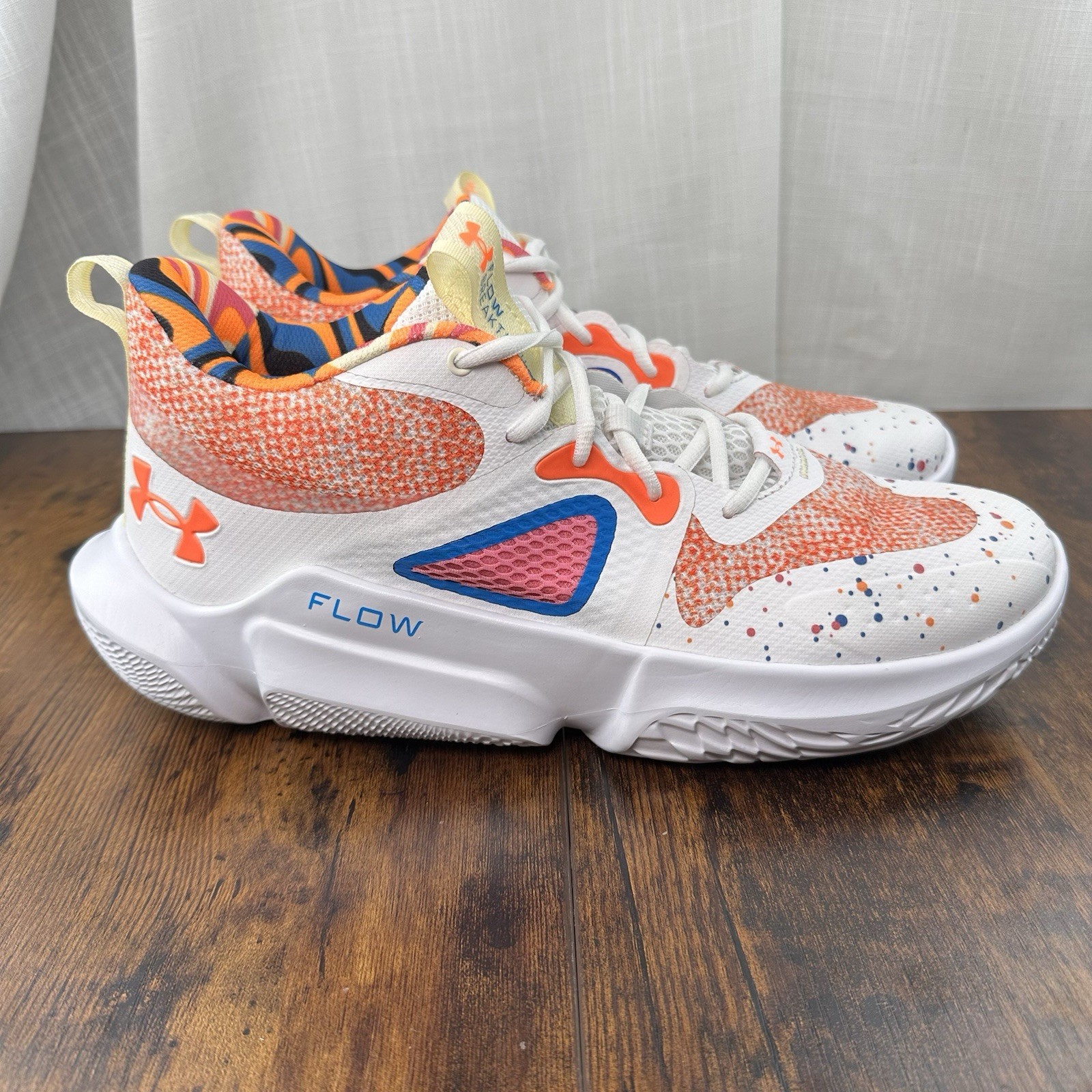 Under Armour Flow Breakthru 3 LE Basketball Shoes Women’s 15 Men’s 13.5 Defects