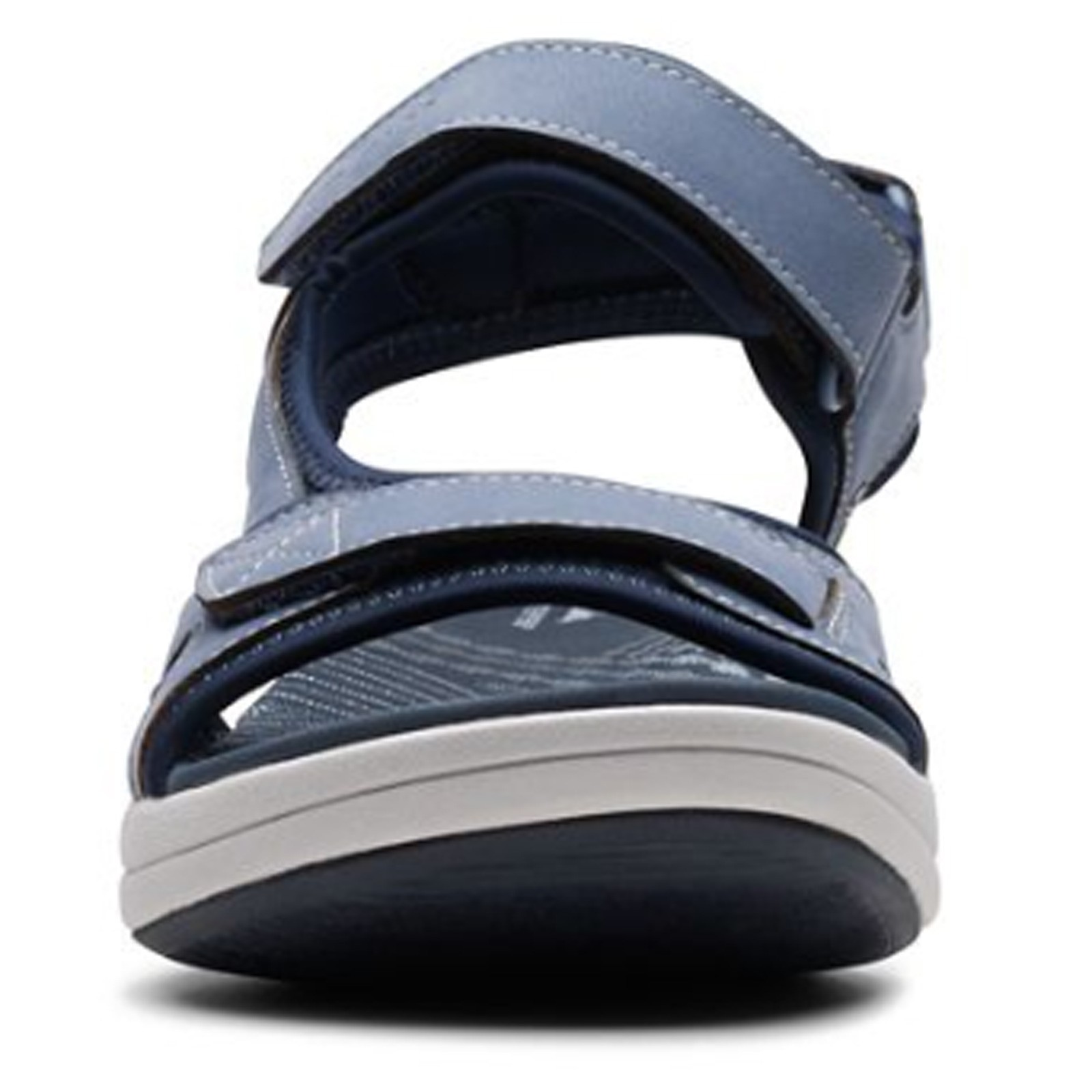 Women’s Clarks, Mira Bay Sandal 26171414 Denim FABRIC-AND-SYNTHETIC
