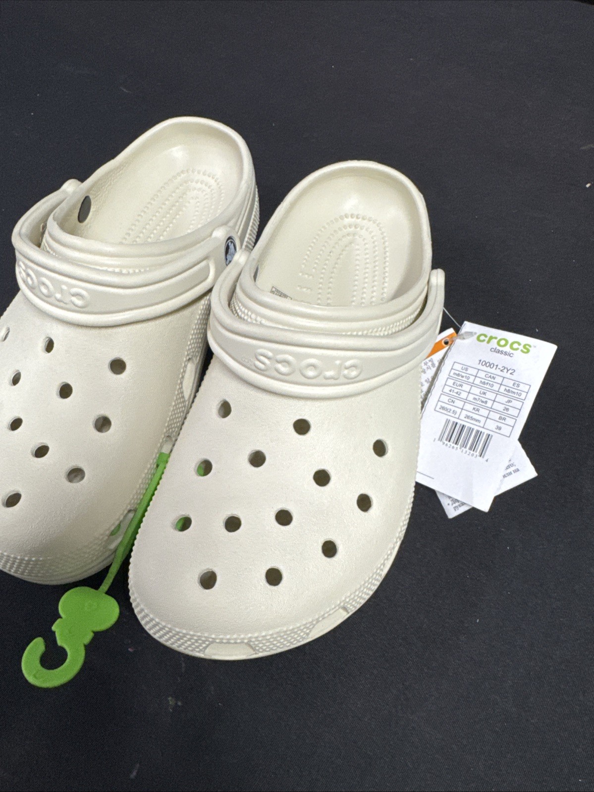 Crocs Unisex Clogs -Bone Size 8Men/10Women- New 💰
