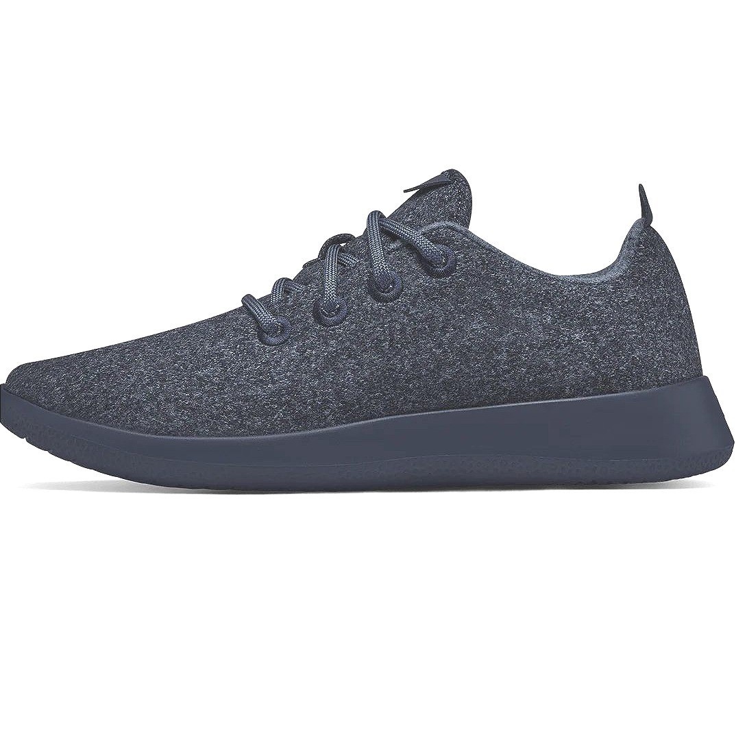 Allbirds Charcoal Merino Wool Runners Minimalist Eco Friendly Washable Women’s 8
