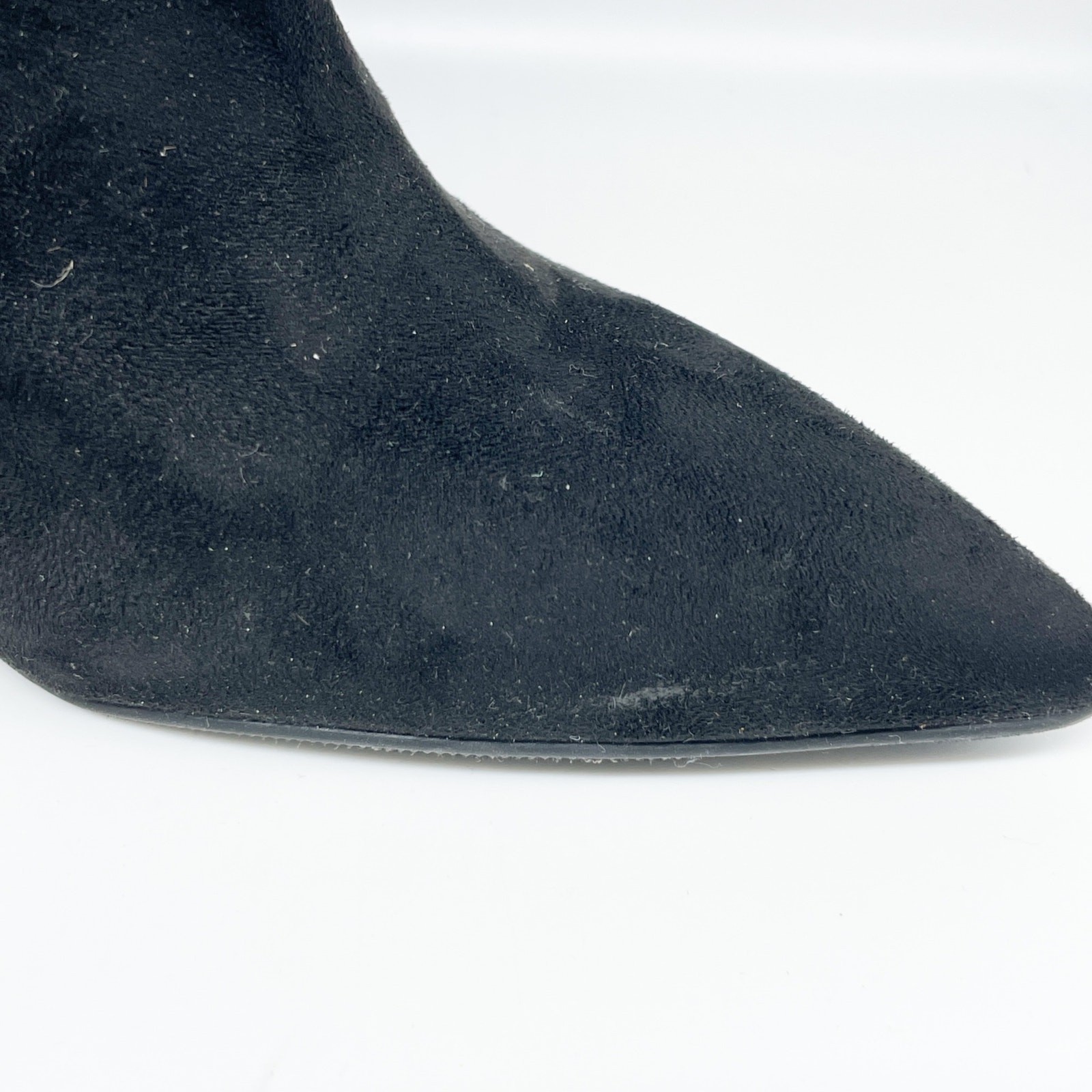 Open Edit Women’s Barbara Tall Pointed Toe Boot Black Size 6.5 M