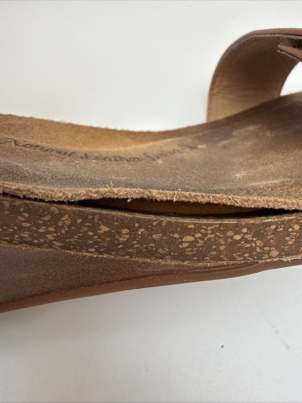Sofft Comfort Wedge Sandals Verdi II 9.5W Brown