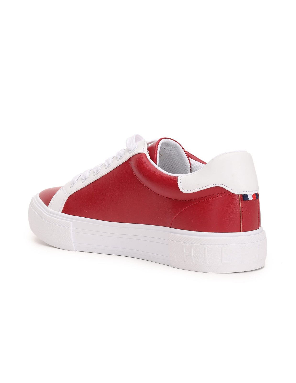 Tommy Hilfiger Womens Lireai Casual and Fashion Sneakers Shoes Red Size 8 US