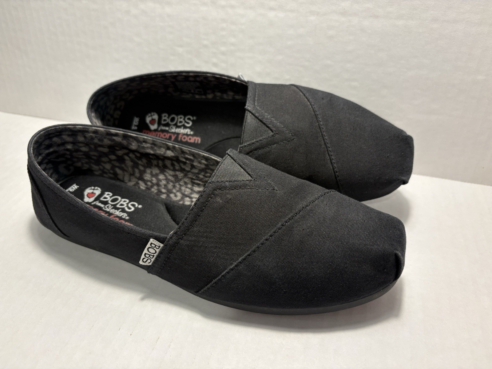 Bobs From Skechers Memory Foam Arch Pillow Women’s Size 9.5 Black