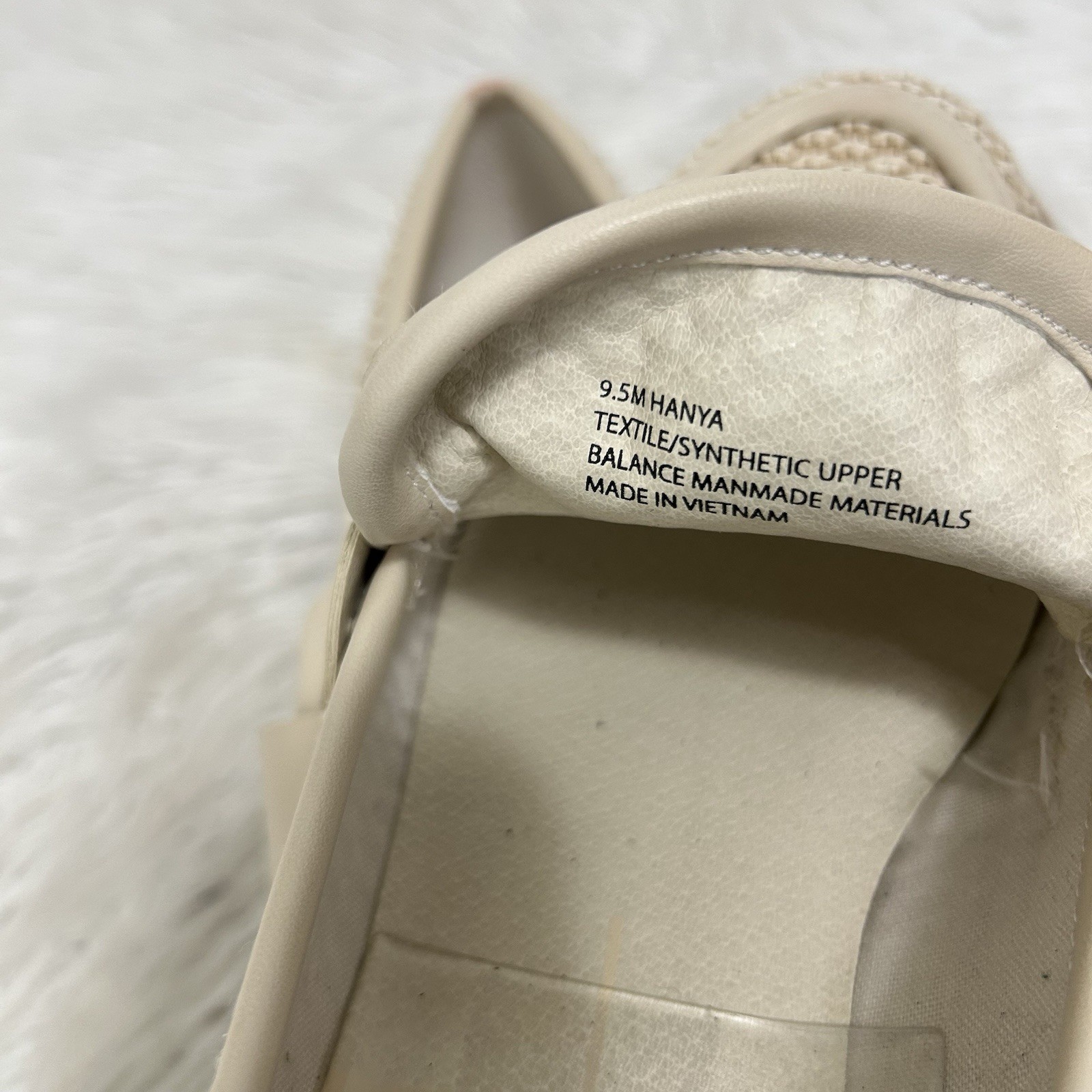 Dolce Vita Beige Hanya Loafers Woven Raffia Textile Size 9.5M Preppy Coastal