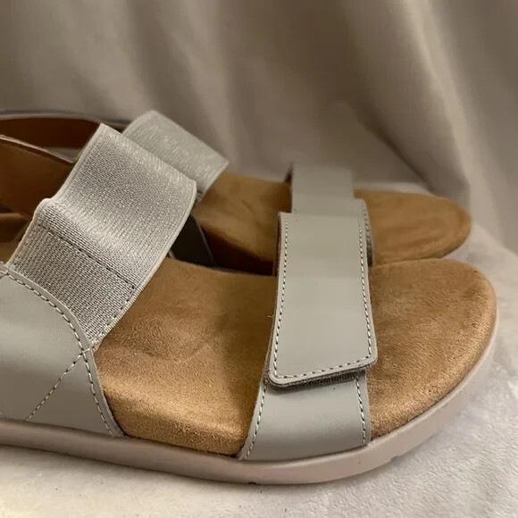 Spenco Orthotic Adjustable Back-Strap Sandals-Sanabel – Gray (8 ) a353414