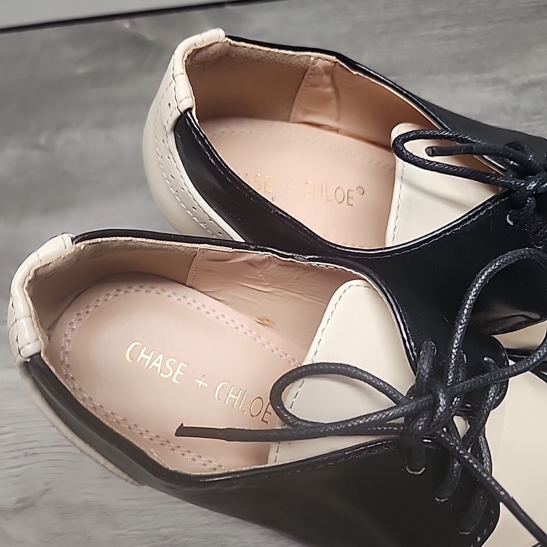 Chase + Chloe Saddleshoes Heels Vintage Looking