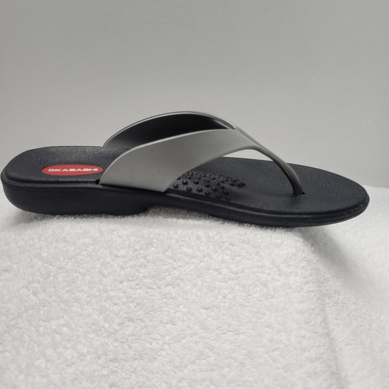 Okabashi Flip Flops Womens M/L Comfort Slip Ons