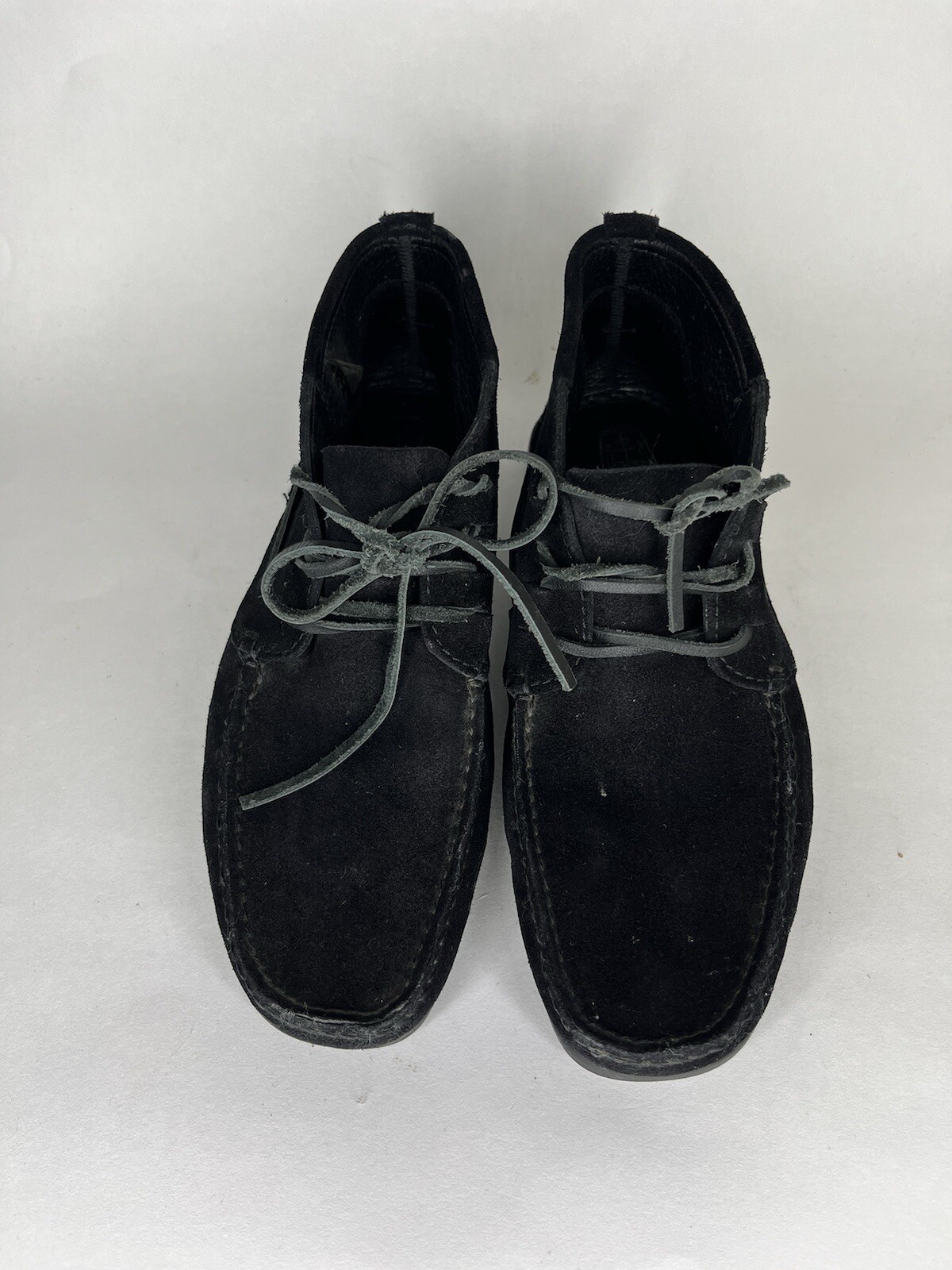n.d.c. made by hand Chukka Boots Shoes Women Size 38 US 7 Black Suede