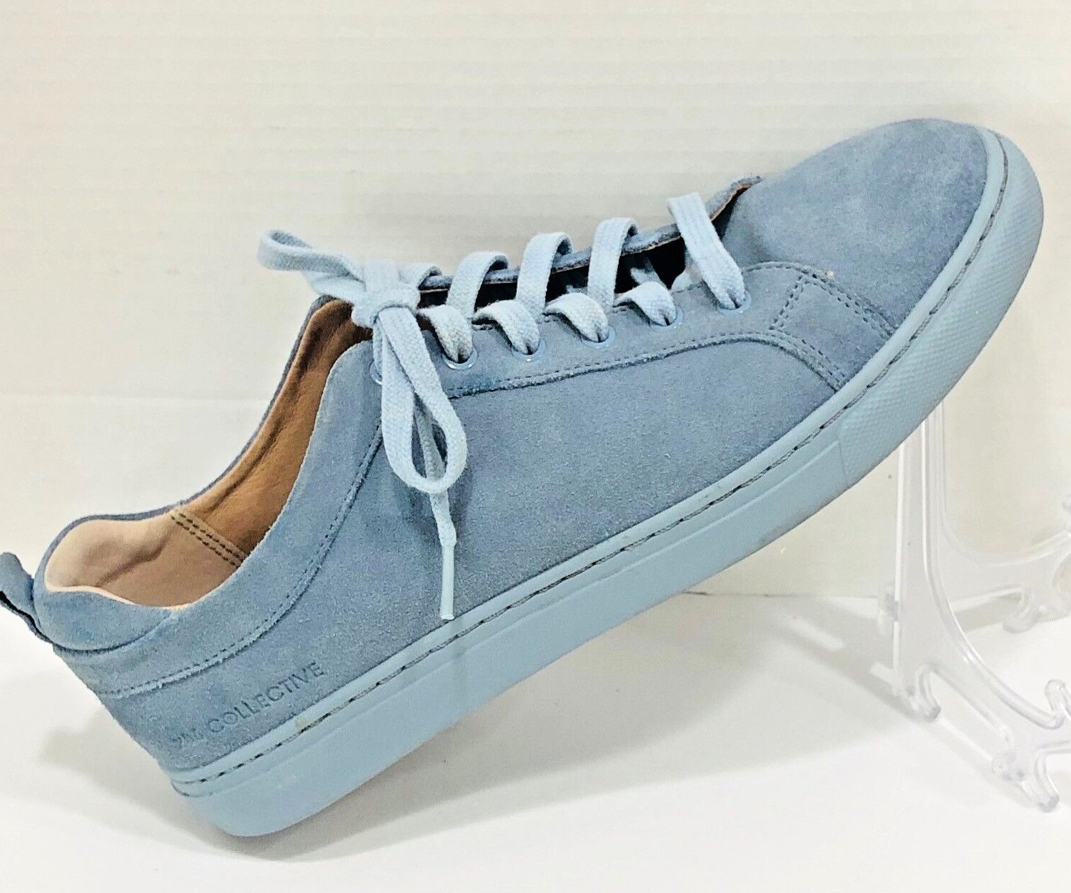 206 Collective Womens Sneakers Lemolo Blue Suede Size 9.5B Activewear Casual