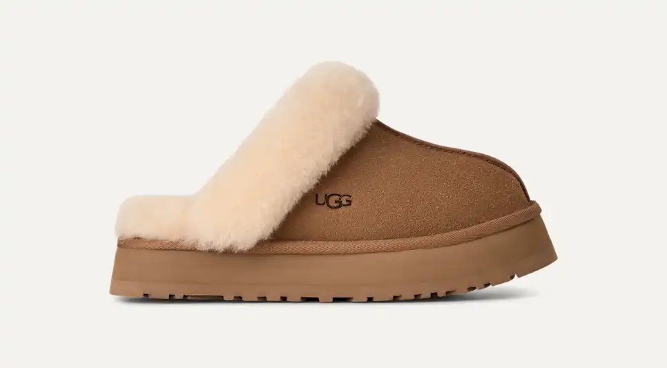 UGG Women’s Disquette Platform Slippers Shoes Multicolor – New – Free SHIPPING!!