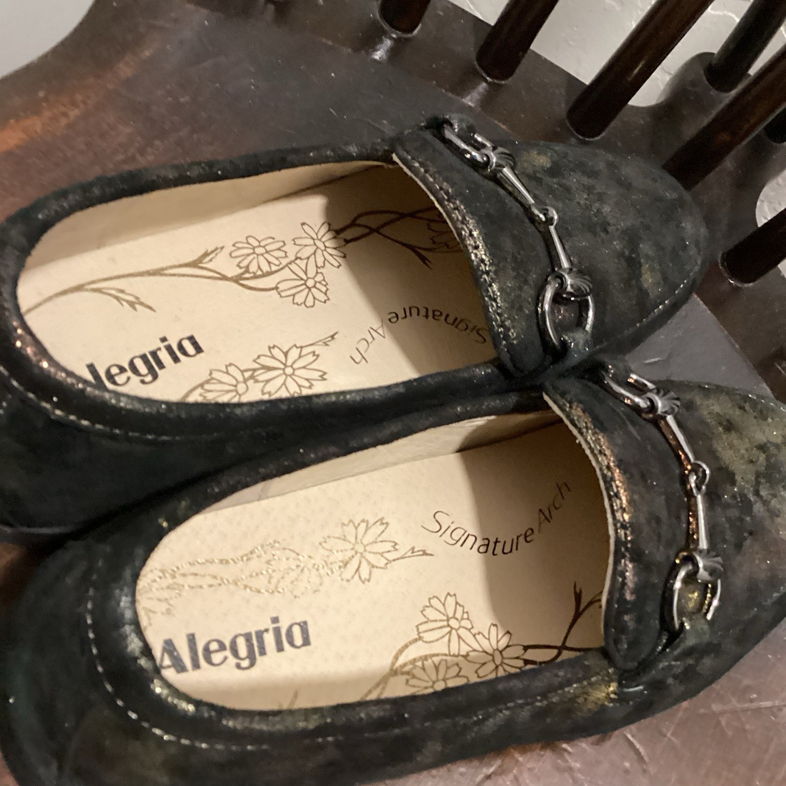 Alegria Aliya Women’s Leather Slip On Loafers Size: US 6-6.5, EU 36