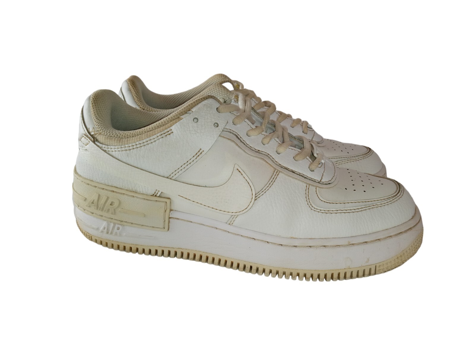 Nike AF1 Air Force 1 Low Women Sz 9.5 Triple White Athletic Comfort Sneaker