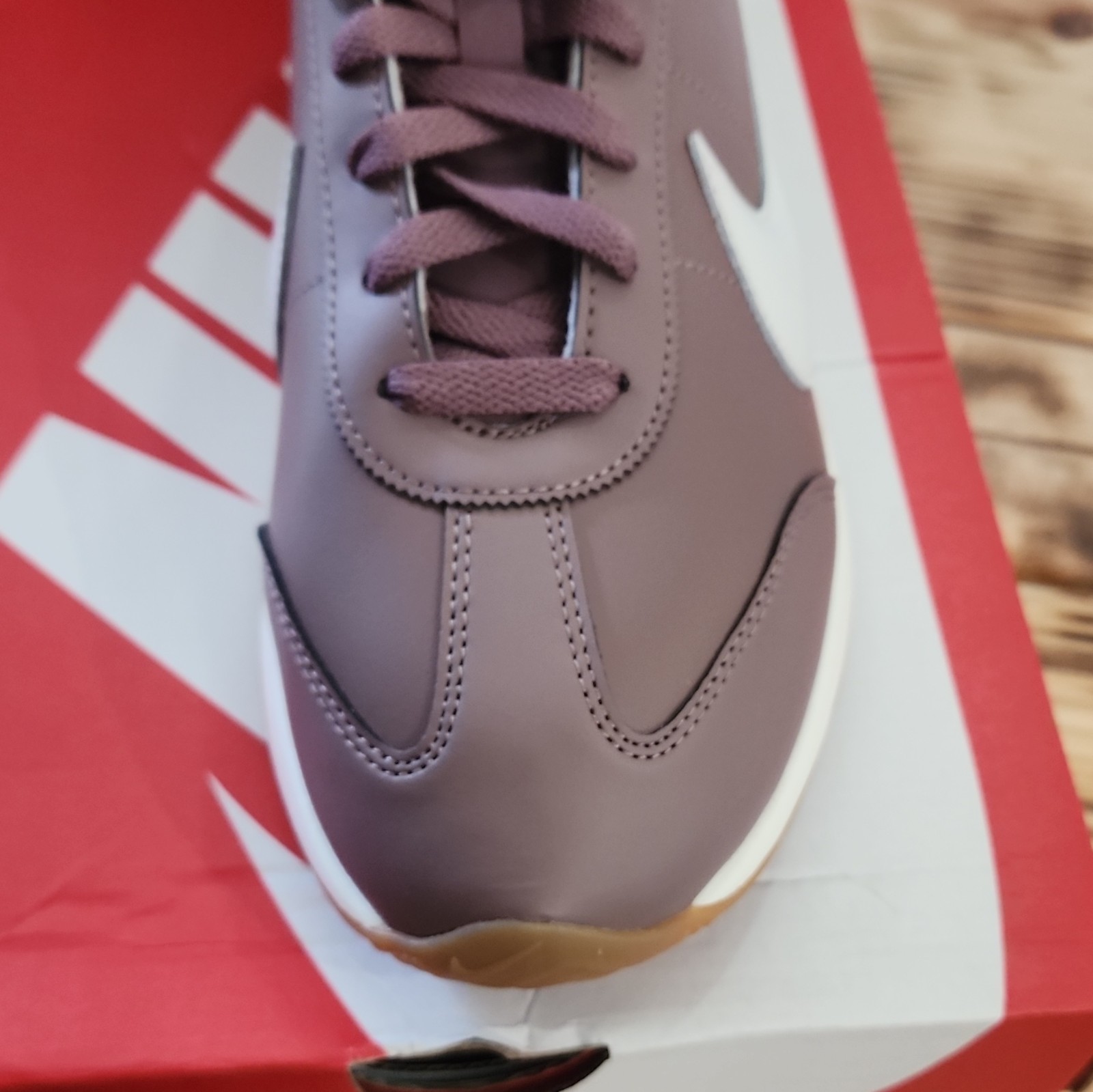 Nike Pacific LTR Women’s Low Top Lace-Up Sneakers Brown/White HV6430-200