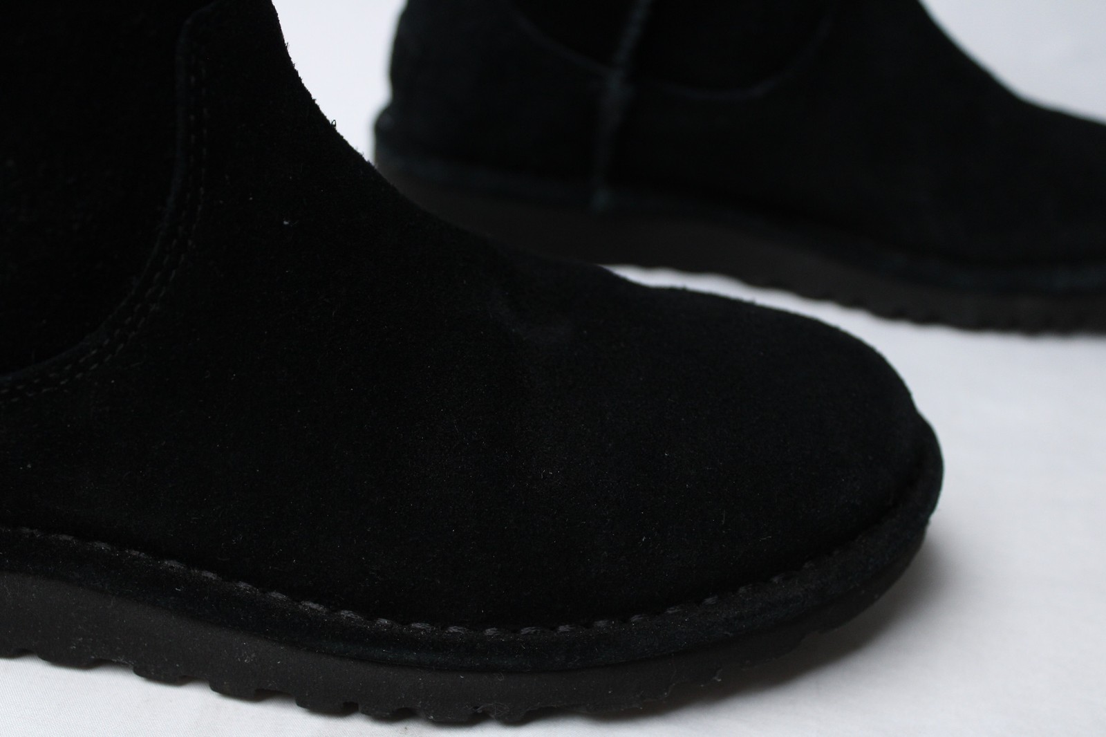 UGG Women’s Alida Unlined Suede Slouch Boots JL3 Black Size US:7 UK:5.5