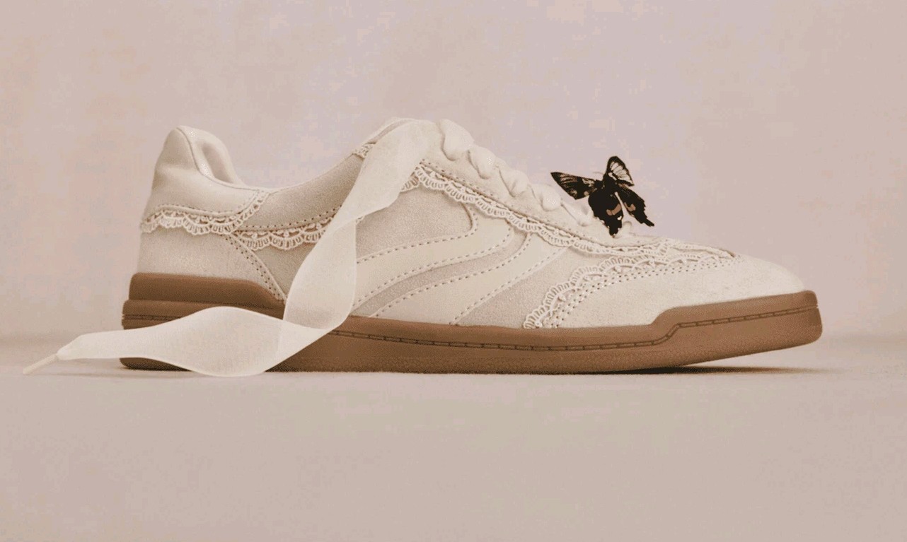 Madden NYC Women’s Bone Cream Comfort Lace-Up Low Profile Sneakers Shoes: 11