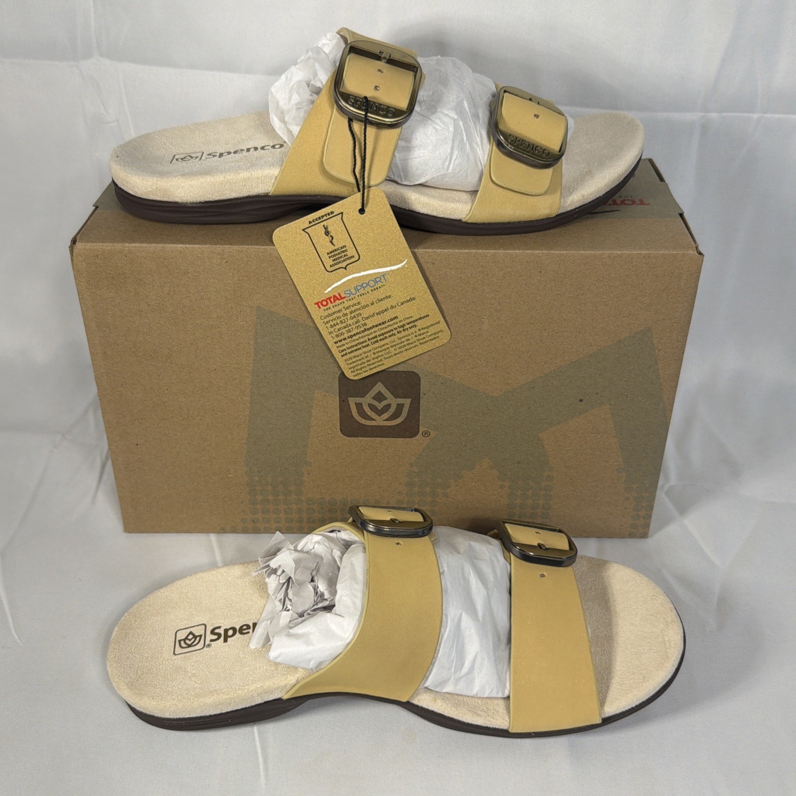 Spenco Vista Sundress Sandals Women’s Size 7.5 NIB SP1065SUN075