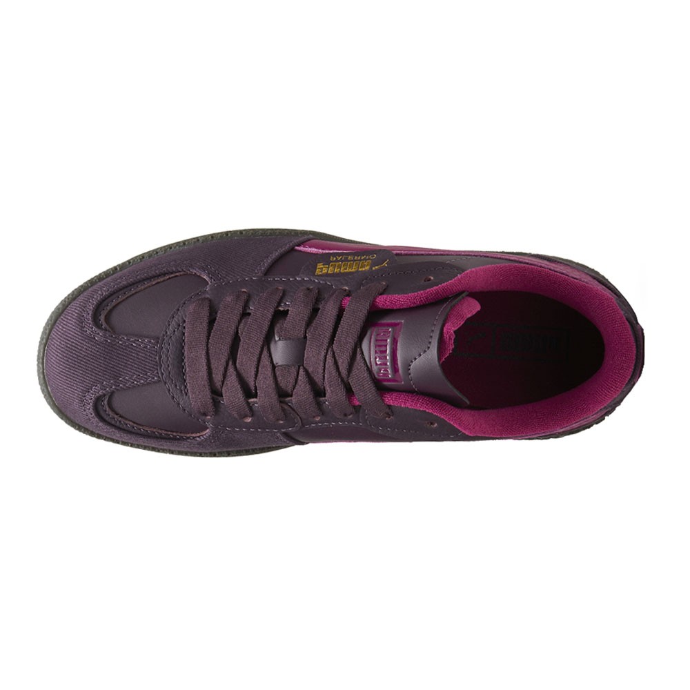 PUMA Palermo Moda Corduroy Lace Up Womens Purple Sneakers Casual Shoes 39852901