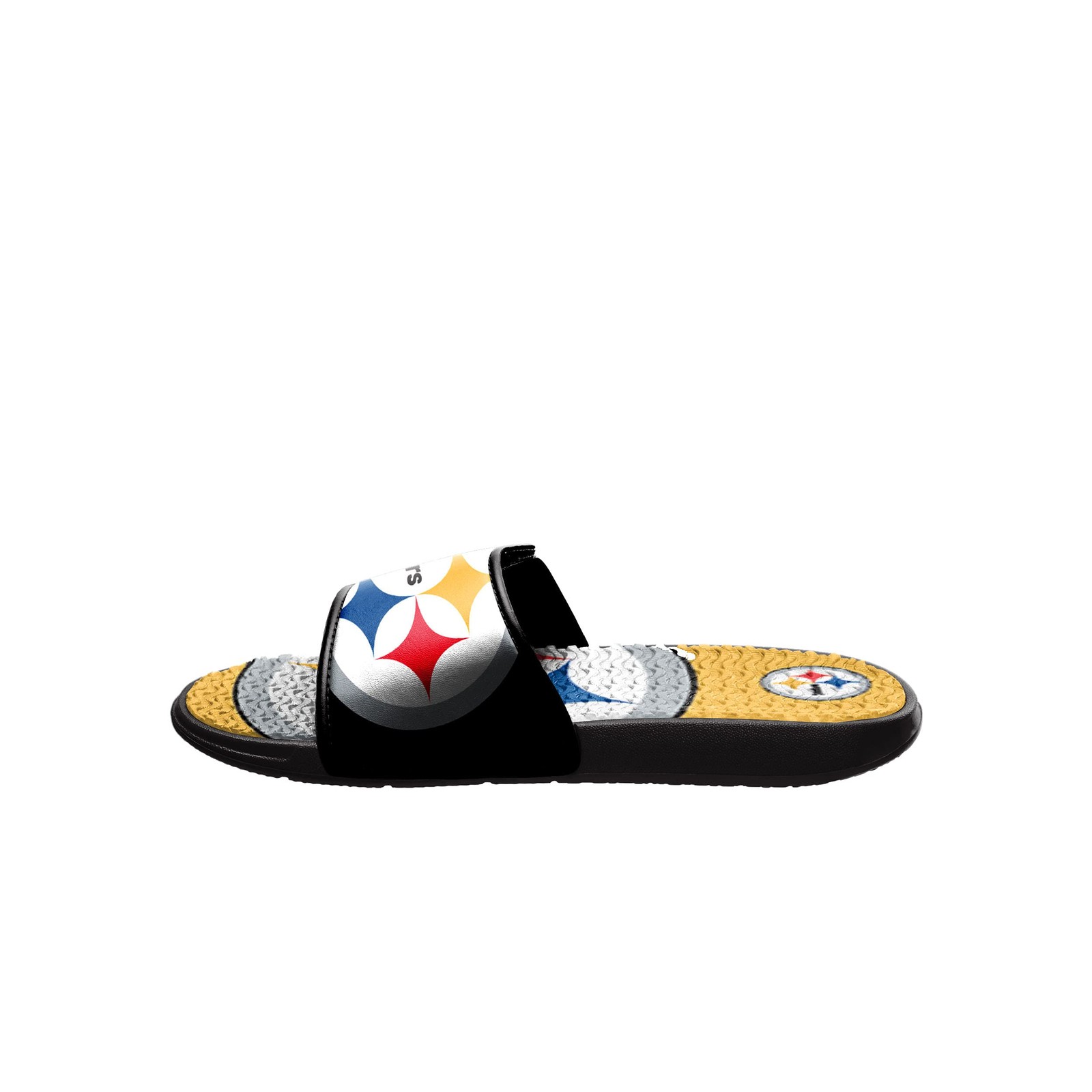 Foco Pittsburgh Steelers Nfl Mens Colorblock Big Logo Gel – Xl