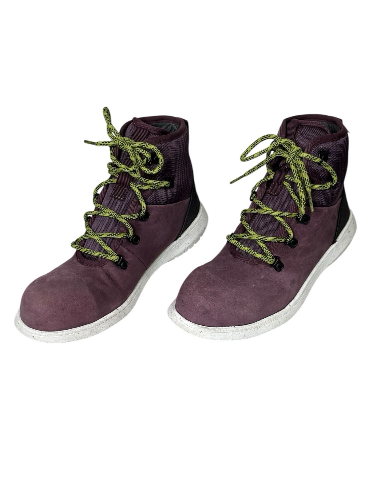 BOGS Juniper Boots Women’s Size 8.5M Plum Purple Waterproof Steel Toe