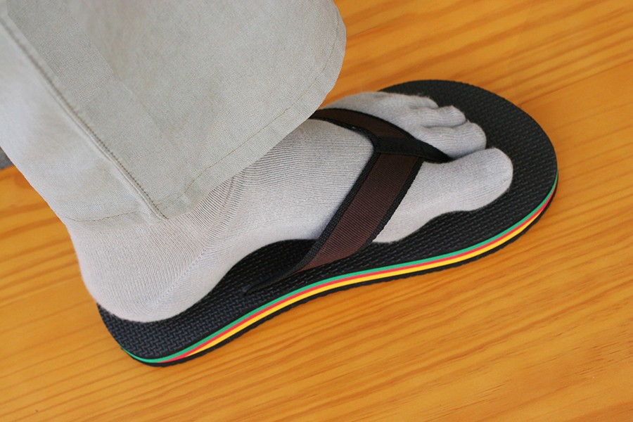 2 PAIRS Zori Flip Flop Sandal Shoes Thongs Unisex Men Women Summer Casual Beach