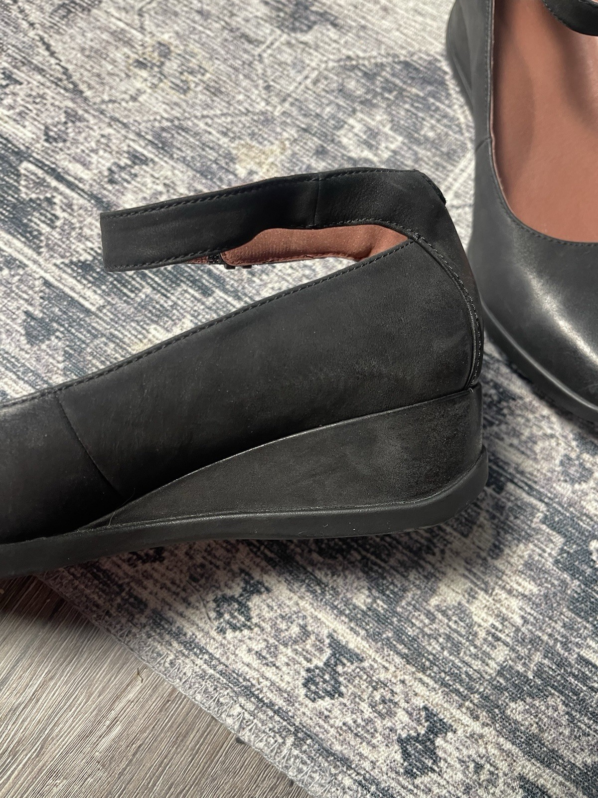 Dansko | Shaylee Waterproof Leather Ankle Strap Wedges Comfort
