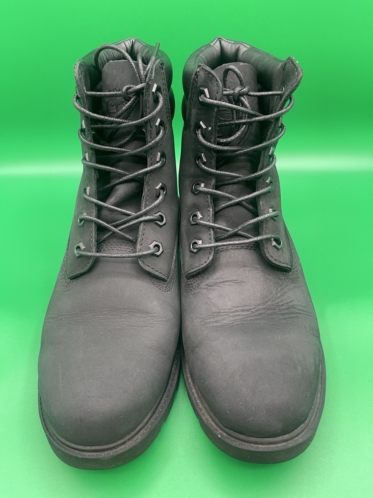 Timberland Linden Woods Womens Waterproof Boots Black Nubuck A156S SZ 9
