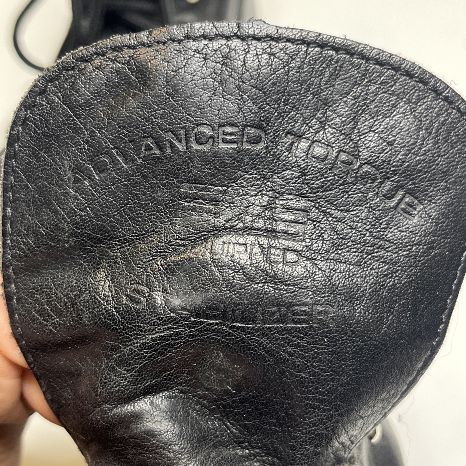 Ariat A1 Competitor Boots Women’s 7 Black Leather ATS Kiltie Riding