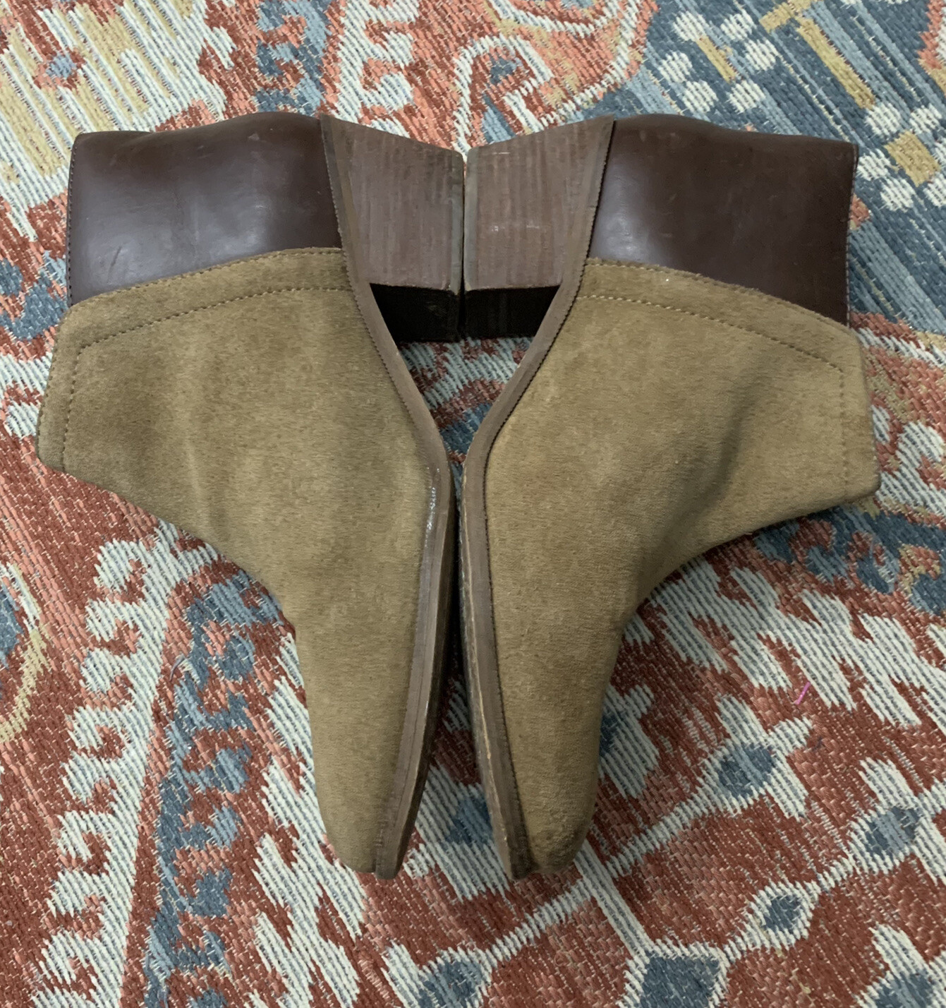Madewell Boots Leather Ankle 8.5