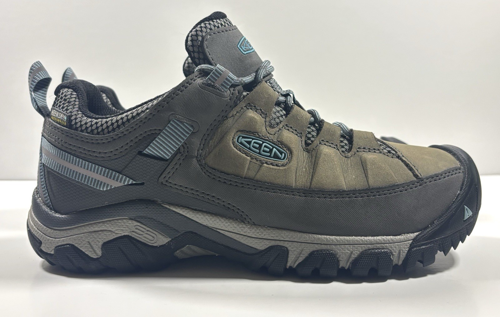 KEEN Targhee III Women’s Size 8.5 Waterproof Hiking Magnet/Atlantic Blue 1023038
