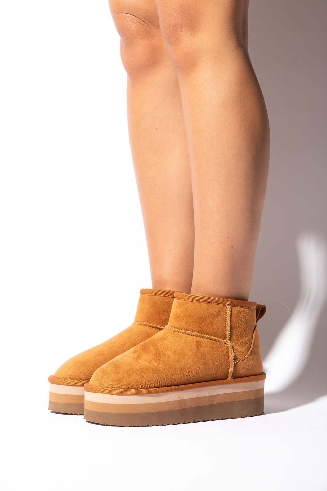 MATA SHOES GUMMY BEAR Boots Tan New