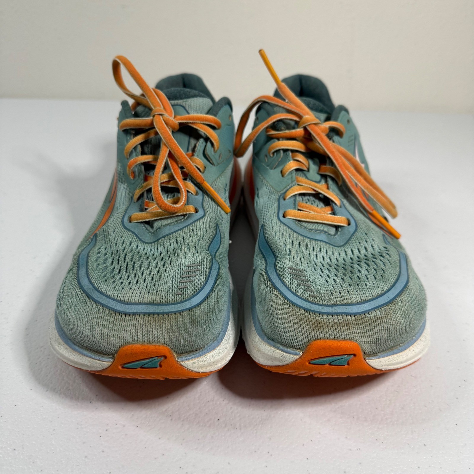 Altra Guide 15 Women’s Running Shoes Teal Orange Lace Up Athletic Size 8.5EUC