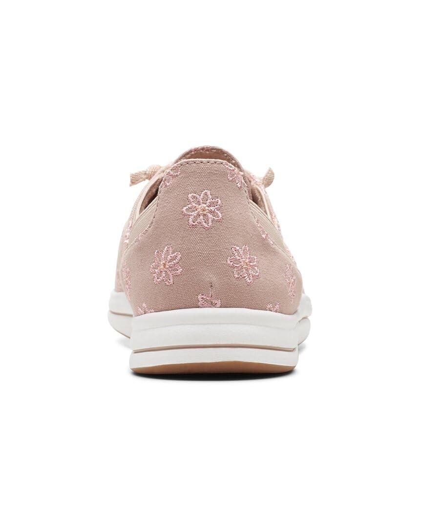 Clarks Women’s Breeze Ave Sneaker, Taupe Interest [26167310], NEW