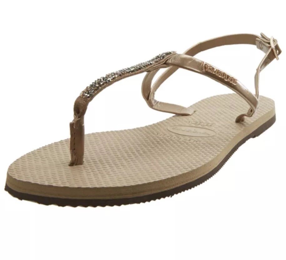 Havaianas Bronze Rio Ankle Sandals Woman 6