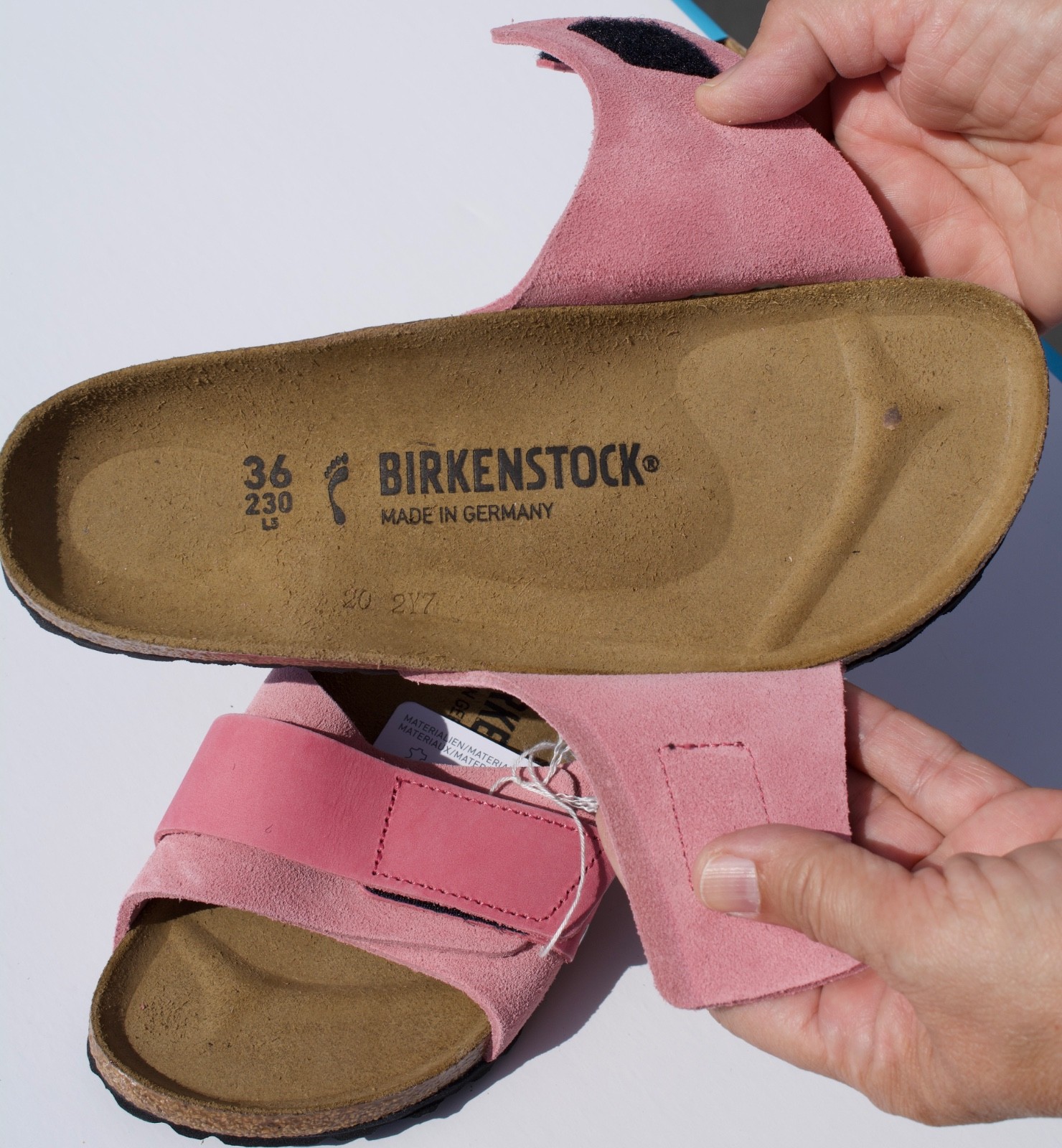 NEW Birkenstock Oita Modern Suede candy pink 1024229 Women’s Size 36 Narrow Fit