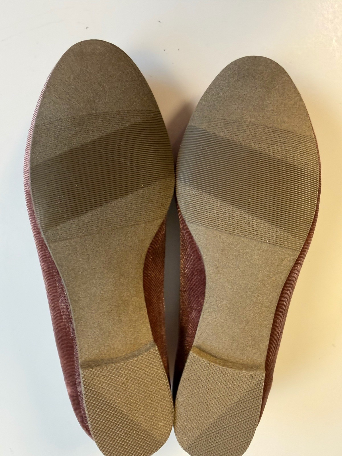 Madden Girl Women’s Carmello Flats Blush Velvet Suede Slip on Loafer Size 6 M