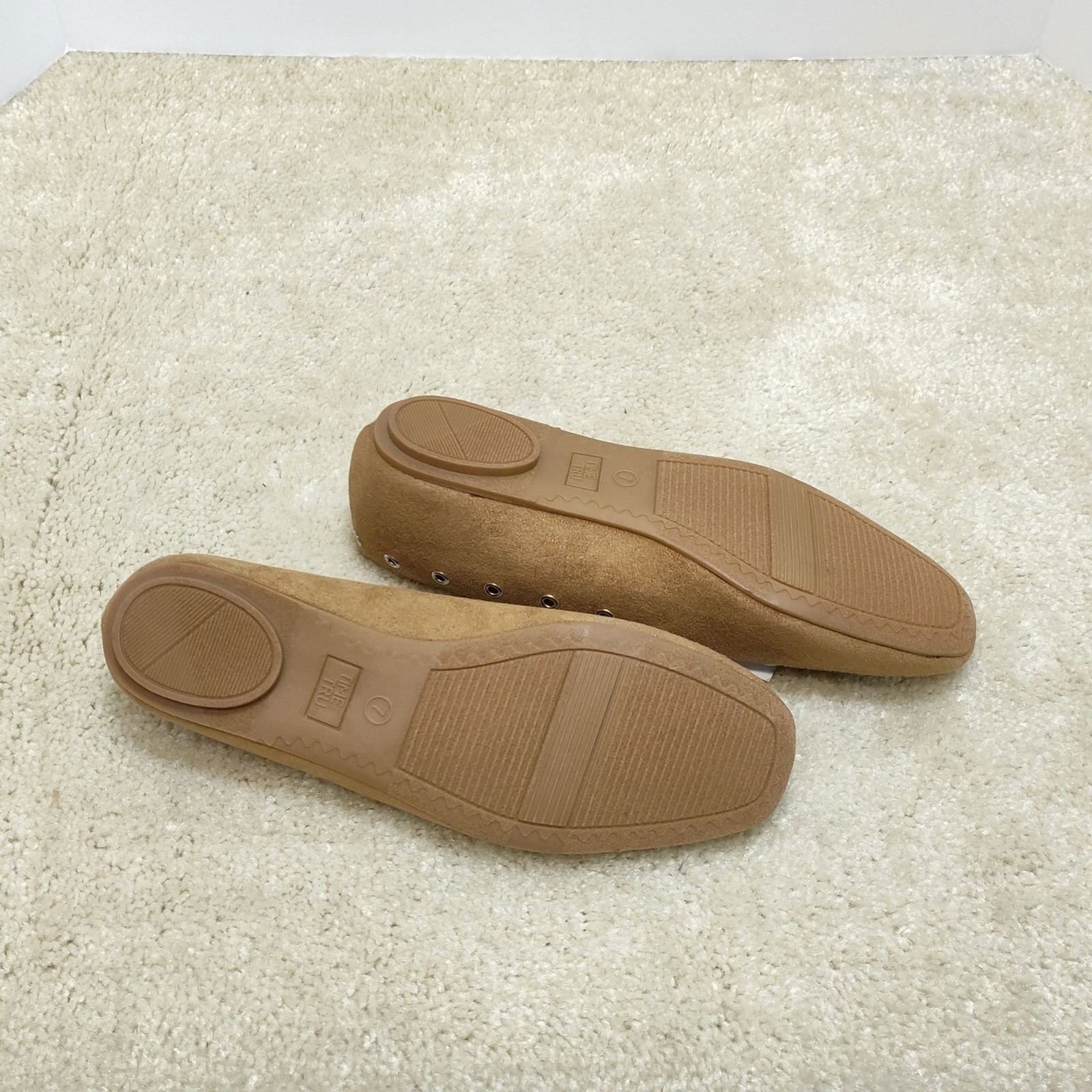 Time And Tru Corset Slip Ons Loafers Slides Flat Mules Mary Jane Casual Womens 7