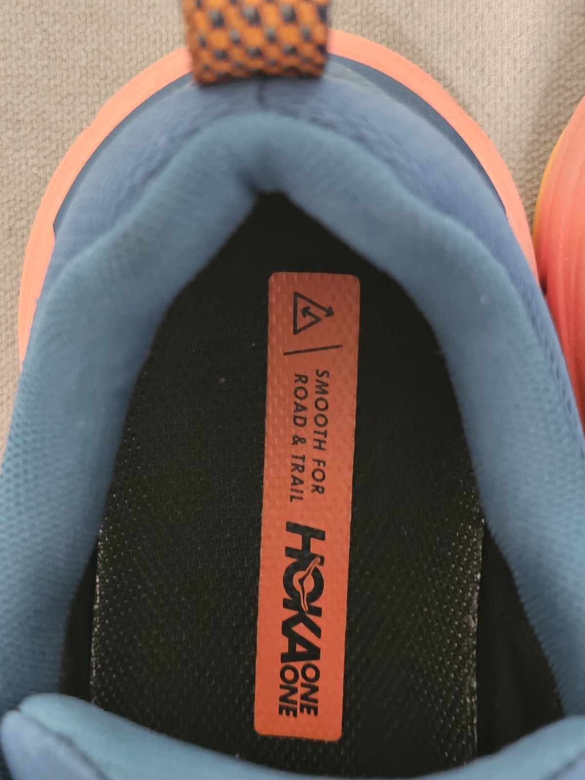 Hoka One One Challenger ATR 6 GTX Blue Coral Trail Shoes Womens Size 6.5 1116878