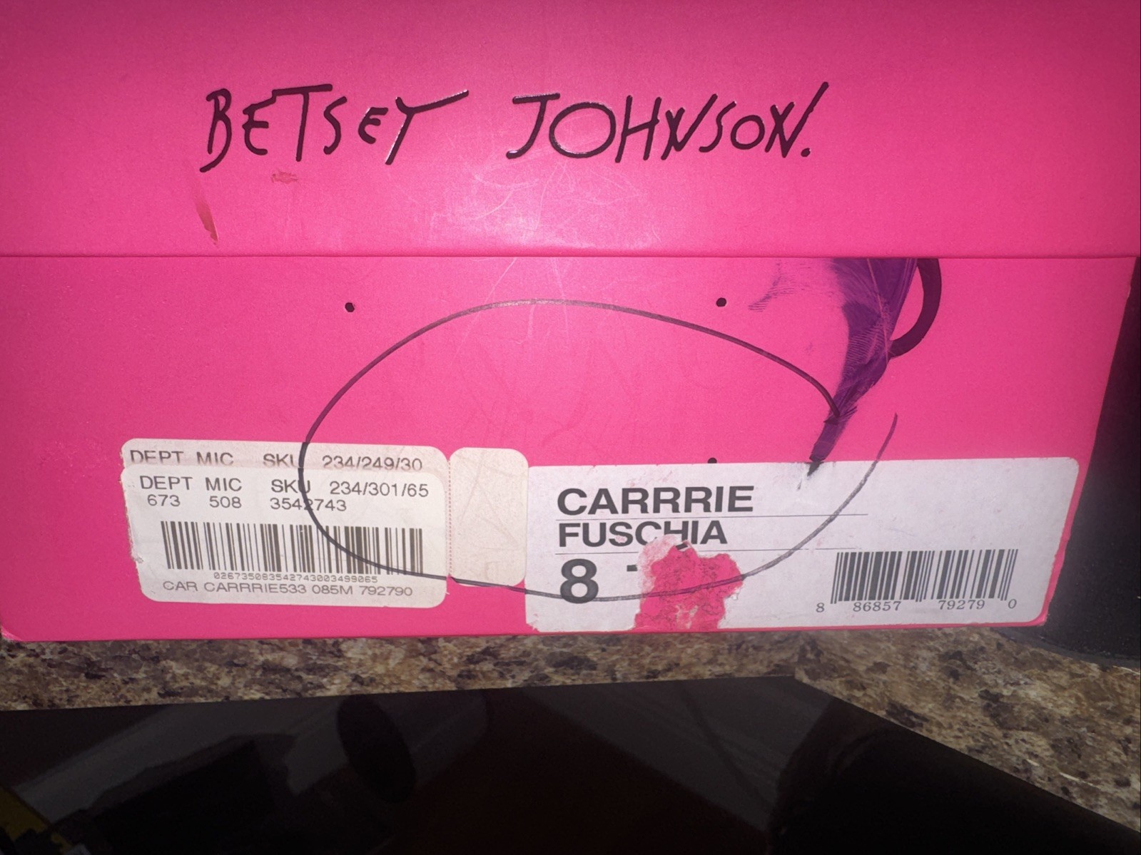 Betsey Johnson Carrrie Fuschia Heels Beautiful Shoes