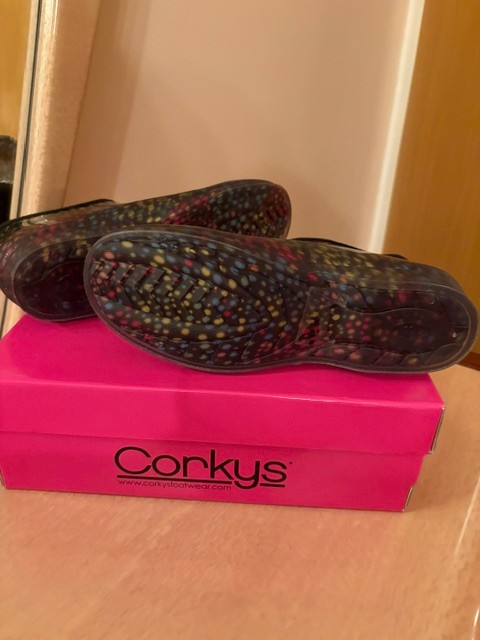 Corkys rain boots women’s size 10