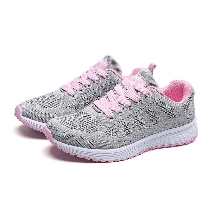 Orthopedic Walking Round Shoes for Women Mesh Breathable Trainers Outdoor Sport