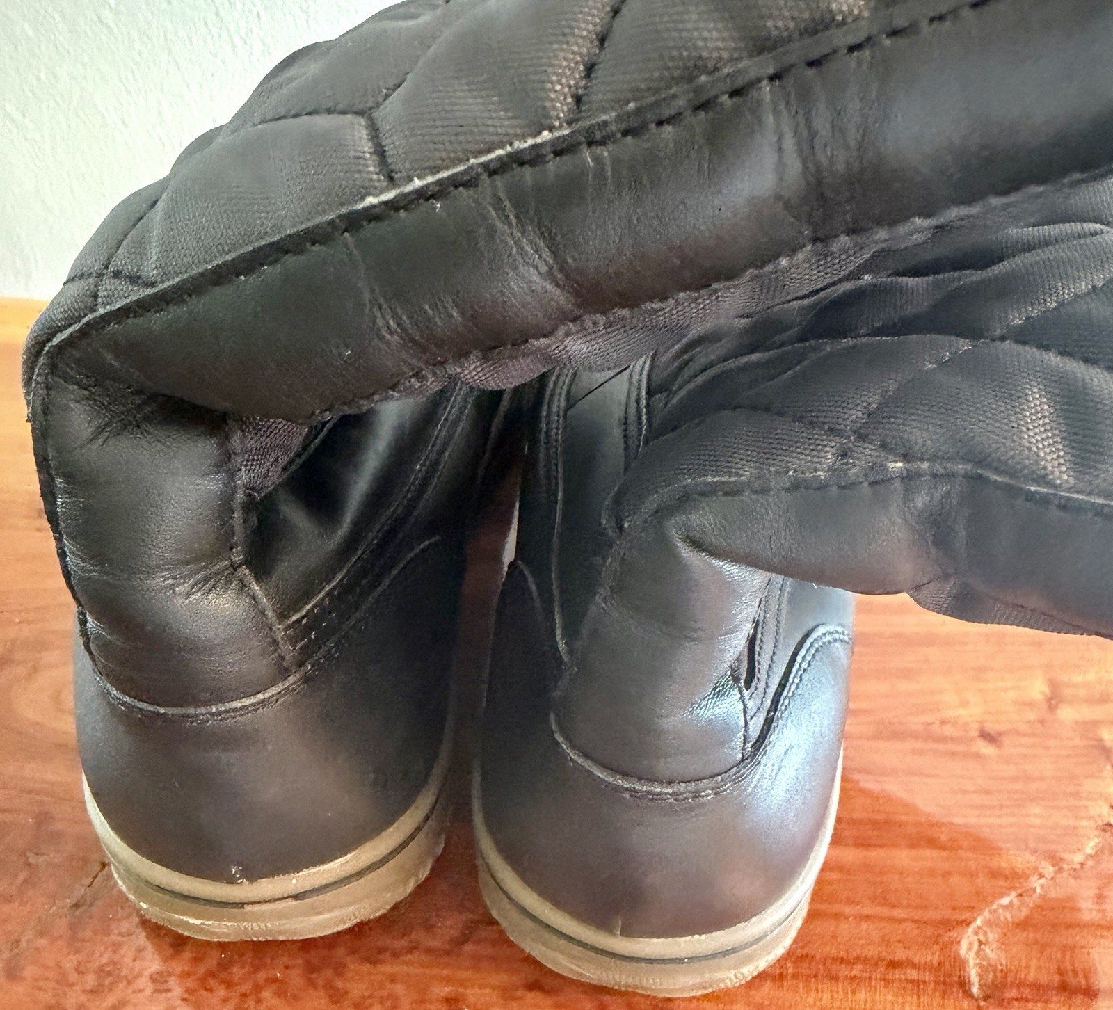 Coach Woman’s Black Size 9 1/2 Boots with Drawstring Closure