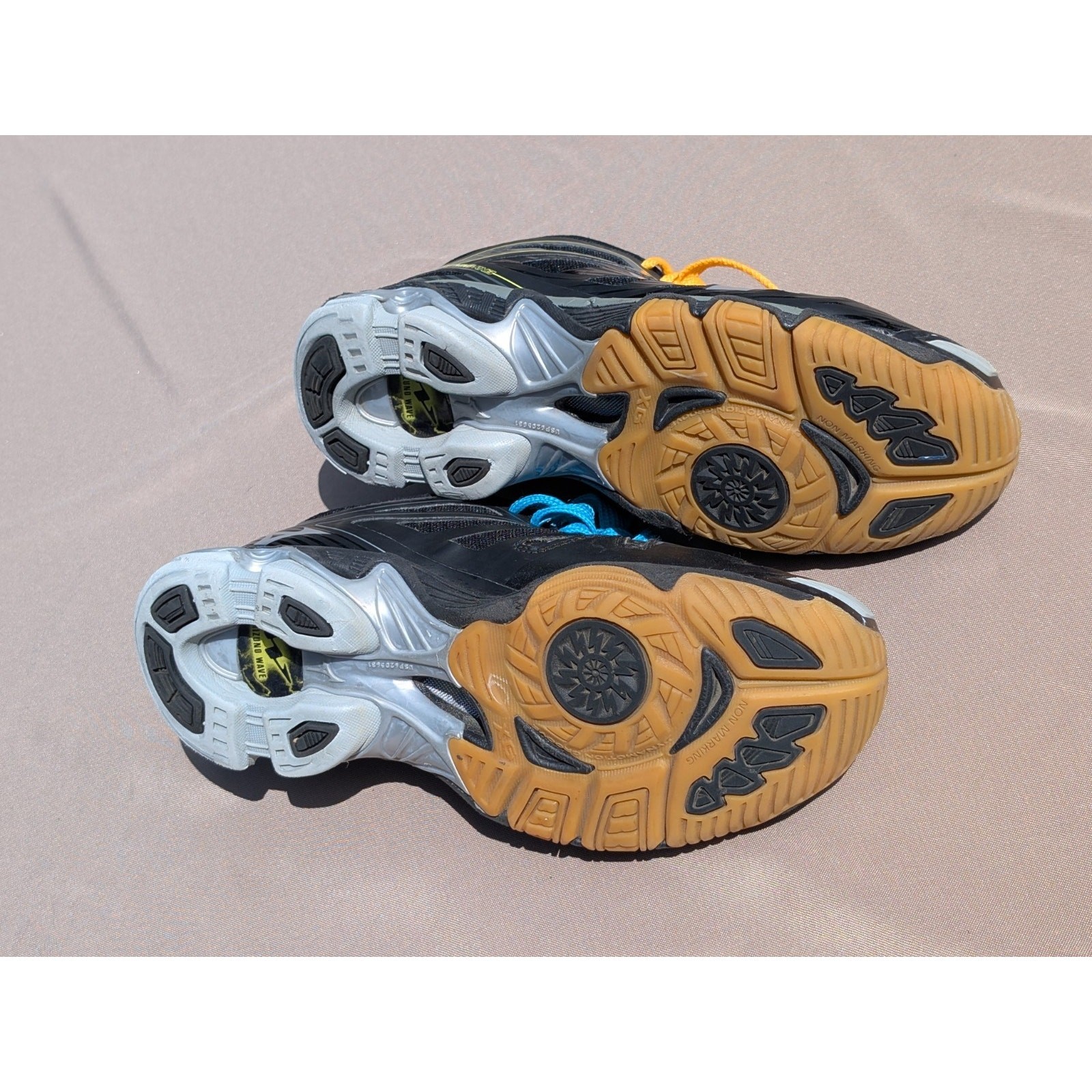 Mizuno Wave Lightning RX3 Womens Volleyball Black Shoes Size 7.5