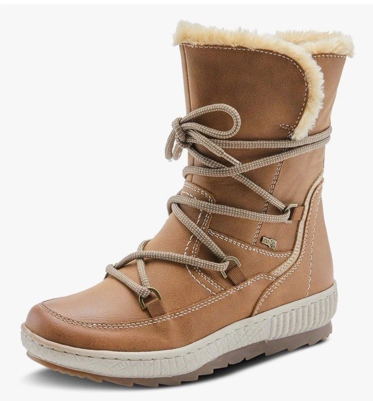 Womens Spring Step Romera Winter Boots Size 9 (40) Water-resistant New