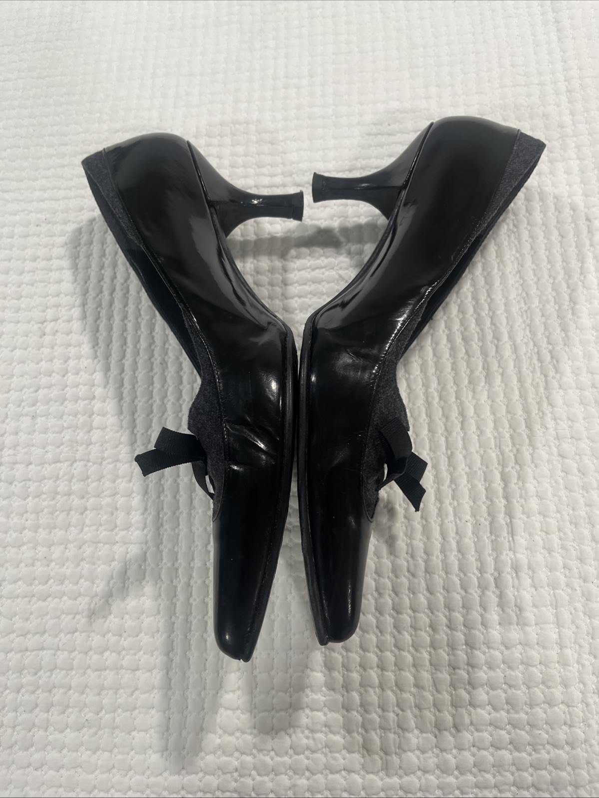 Stuart Weitzman Black Cut Out Pointed Toe Stiletto Pumps Size 10 M