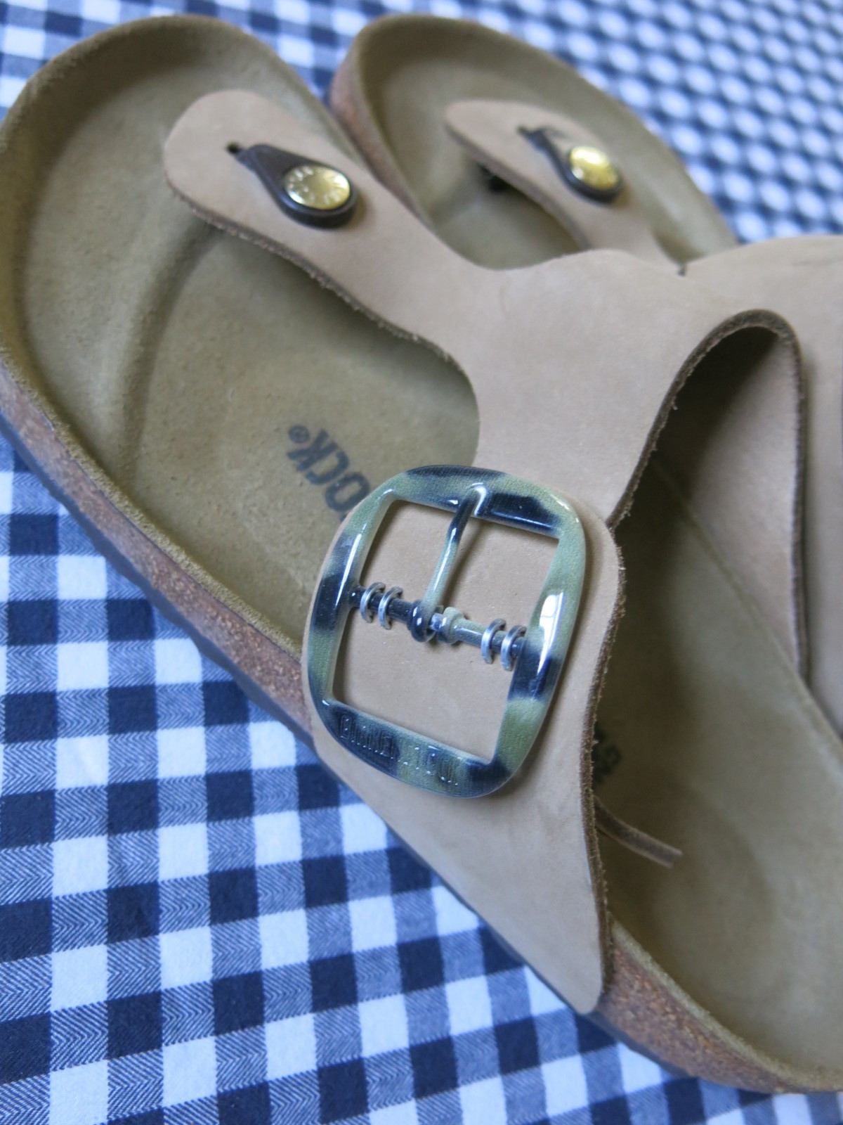 Birkenstock Gizeh Big Buckle leather sandals EU 38 US 7-7.5 regular/wide